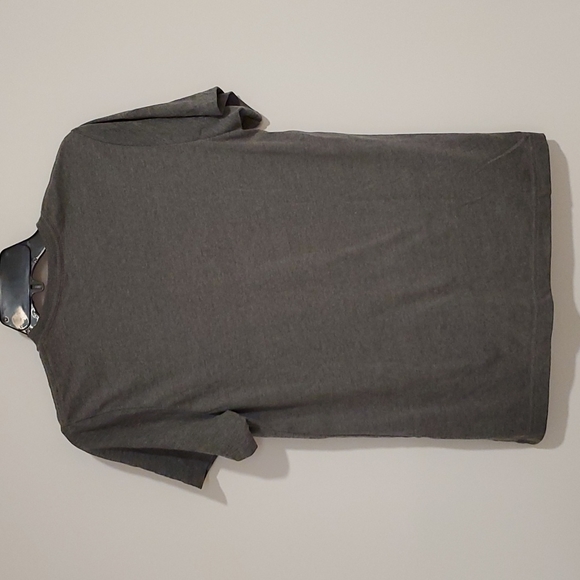 Bella-Canvas 'Sh*t happens, step over it' tee gray Med - Picture 3 of 5